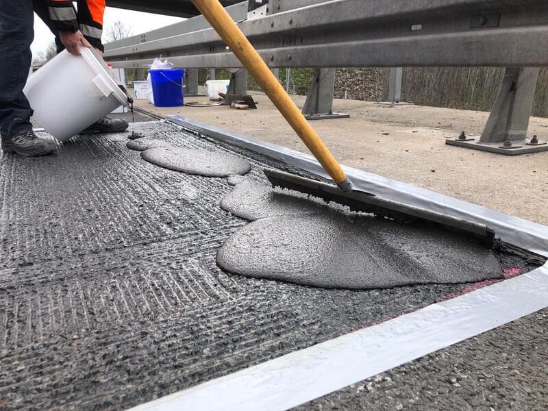 Repair of a Traffic Area Using the Triflex System