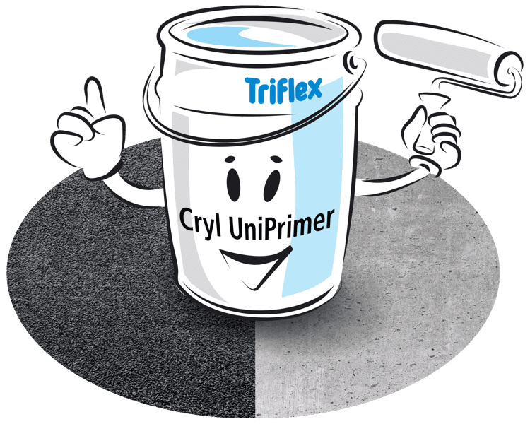 Triflex Cryl UniPrimer 285 as a bonding primer for PMMA waterproofing systems