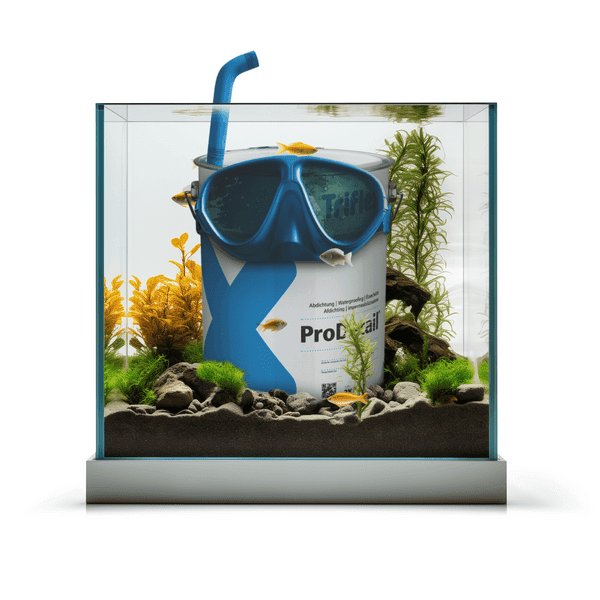 Triflex ProDetail Gebinde mit Piktogramm für Wasserbelastung