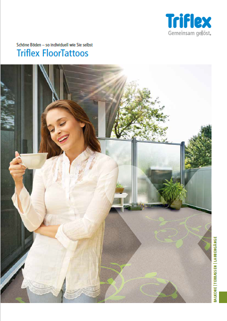 Triflex FloorTattoos Broschüre